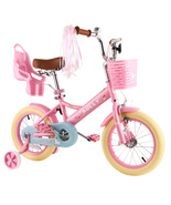 Rully 12" Kids Bike for Girls with Streamer & Bell & Doll Seat - $129.99