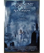 Resident Evil Apocalypse Original DS One Sheet Movie Poster 2004 27 x 40 - €20,59 EUR
