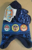 Paw Patrol Boys Winter Hat &amp; Gloves Set Nickelodeon Rubble Marshall New With Tag - £9.48 GBP