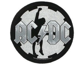 AC/DC Angus Cog 2009 - Circular Back Patch 28 Cms Diameter Angus No Longer Made - £11.12 GBP