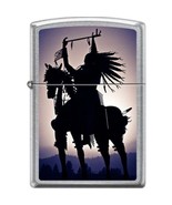 Zippo Lighter - Warrior on Horse Street Chrome - 854727 - $26.79