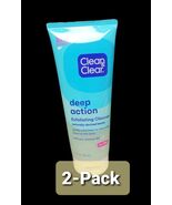 Clean &amp; Clear Deep Action Exfoliating Cleanser Pro-Vitamin B5 7 Fl Oz (2... - $12.99