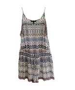 Victoria&#39;s Secret Ikat Print V Neck Romper Size M - $35.00