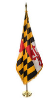 Maryland - 8&#39; Flag Presentation Set - £262.41 GBP