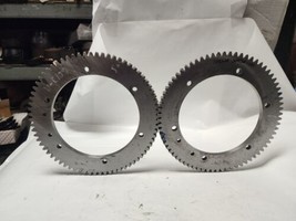 Pair of Gears Good for Industrial/Steam Punk Art Projects approx. 12&quot; dia. 1/2&quot;W - $99.99