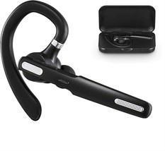 Bluetooth Headset Wireless Bluetooth Earpiece V5.0 8 10 Hours Talktime Stereo No - £65.13 GBP