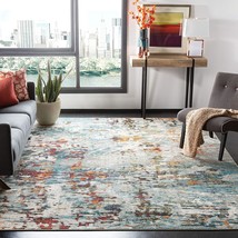 Modern Abstract Non-Shedding Living Room Bedroom Dining Home Office Area Rug, 8&#39; - £161.03 GBP