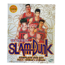 Dvd Anime Japan Slam Dunk Complete Series Vol 1-101 End +4 Movie Box Set - £33.62 GBP