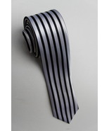 Black White #11 striped 5cm Necktie - $19.99