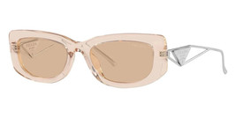 PRADA Womens Sunglasses PR14YS 19M4I2 Crystal Beige W/ Light Brown Lens ... - $158.39