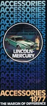 ORIGINAL Vintage 1977 Lincoln Mercury Accesories Brochure - $19.79