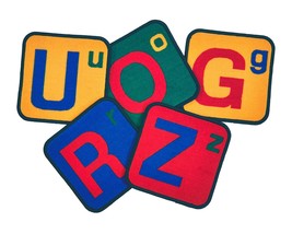 Carpets for Kids Alphabet Seating Kit Set of 26 12in Squares ~NEW~ - £93.57 GBP