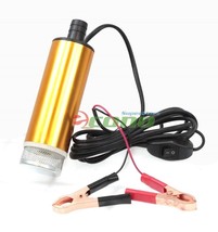 12V Submersible Diesel Fuel Water Oil Transfer Drum Pump 8GPM Mini Refue... - $18.99