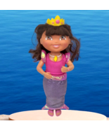 Dora Saves The Mermaids Sparkle &amp; Twirl Mermaid Dora Doll 2006 Doll Only... - £25.92 GBP