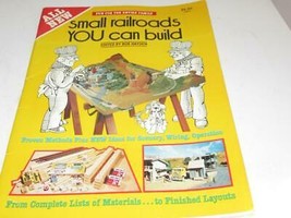 KALMBACH- Ho - Small Railroads You Can Build BOOK- Exc. - M52 - £8.26 GBP