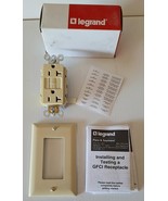 Legrand 20971 Radiant GFCI Duplex Receptable with Self Test in Ivory 20A... - $19.00