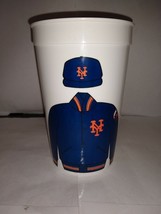 Vintage Mets Jacket Cap Plastic ICEE Cup  - €5,56 EUR