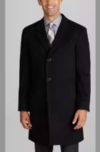 Jos. A. Bank Traditional Fit Topcoat - 48R.  colour:Black - $93.49