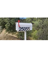 Address Signs for Curb & Mailbox (Set of 3) 3M Reflective - 4 Inch Numbers - $109.00