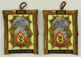 Modern Lot Boy Scout BSA Patches CONCLAVE 2012 SR7A Footsteps of Our Founders - £8.78 GBP
