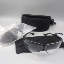 Uvex US Military Army Issued Clear &amp; Tinted  Safety Shooting Glasses Z87+ case - $29.02