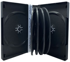 Black 10 Disc DVD Cases - $24.72+