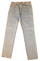 Levi’s 505 Regular Fit Straight Leg Blue Denim 34x36 Irregular Jeans NWT - $68.97 CAD