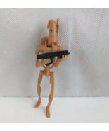 2010 Hasbro Star Wars Clone Wars Battle Droid With Gun 4&quot; Action Figure - $11.87