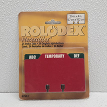 Rolodex 67661 Necessities Special Category &amp; A-Z Index Tabs Dividers 24 ... - $17.73
