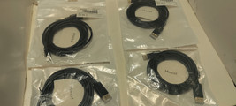 Lot of 4 Moread Mini DisplayPort Male to DisplayPort Male DP 10FT Cable - £15.28 GBP