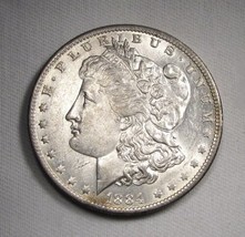 1884-O Silver Morgan Dollar AU Coin AN721 - £38.15 GBP