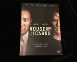 DVD House of Cards Volume 4 Chapters 40-52 Kevin Spacey, Robin Wright 4 ... - $10.00