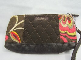 Vera Bradley Wristlet Wallet Purse Pouch 4”x8” Removable Strap  - $15.20