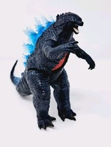Godzilla vs Kong 6&quot; GODZILLA w Battle Damage Blue Eye Monster Playmates 2020 - £10.02 GBP