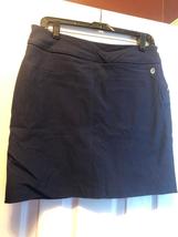 NWT GG Blue NAVY BLUE FABULOUS FIT STRETCH GOLF SKORT - 8 16 18 image 2
