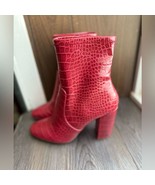 Aldo boots Red size 9 - $1,140.45 MXN