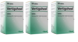3 PACK Heel Vertigoheel  For vertigo x50 tablets - $37.99