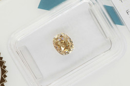 Oval Shape Diamond Real Natural Fancy Brown Loose 1.02 Carat SI1 IGI Certificate - £1,115.10 GBP