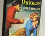 DATE WITH DARKNESS by Donald Hamilton (mapback #375) Dell mystery paperback - $14.84