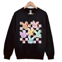 Easter Bible Verse Sweatshirt Gift for Christian Cute Bunny Sweater Tren... - £25.68 GBP