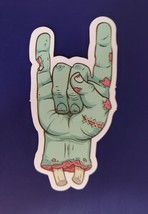 Rock On Symbol - Zombie Gross Hand - New Vinyl Decal Graffiti Skater Skateboard - £3.39 GBP