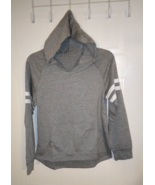 Girl&#39;s Gray Casual Long Sleeve Hoodie with Front Pocket - Size: 8-10 - £8.43 GBP
