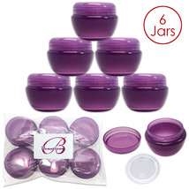 (6 Pieces) 50G/50Ml High Quality Purple Ov Container Jars - $15.19