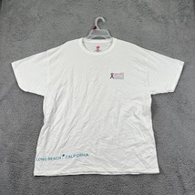 Hanes Mens White Comfort Short Sleeve Crew Neck Pullover T Shirt Size XL - £15.56 GBP