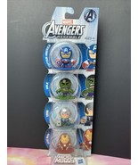 Marvel Avengers Assemble Micro Muggs 2012 Hasbro Set of 4 Iron Man Hulk ... - £10.11 GBP