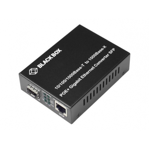 Black Box LGC215A-R2 GIGABIT ETHERNET (1000-MBPS) POE  MEDIA CONVERTER -... - $283.74