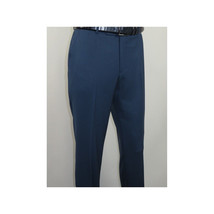 Men Suit BERLUSCONI Turkey 100% Soft Italian Wool Super 180's 2pc #Ber31 Blue image 10