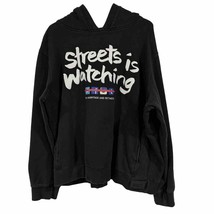 Jay Z Streets Is Watching Rocawear Hoodie Blak Is The New Black Mens Size 2XL - £133.37 GBP