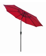 MARCH PRODUCTS FS Steel Umbrella, 9&#39;, Red - $1,663.23 MXN