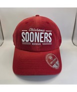 Oklahoma Sooners Top of the World Hat NWT Red Claspback 100% Cotton - $409.36 MXN